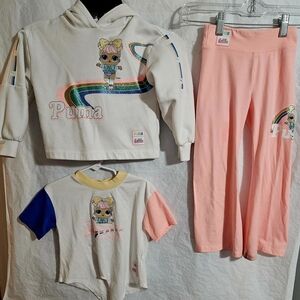 Puma 3T Kids' Hoodie, T-shirt and *Leggings Set